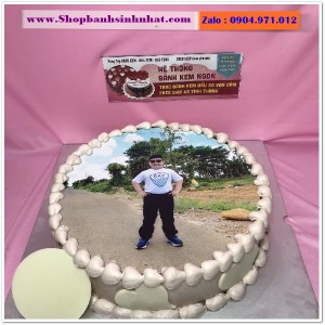 Bánh Sinh Nhật In Hình Ảnh - H398